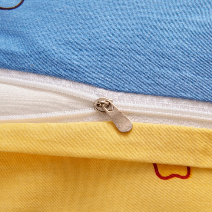 91家纺网 家纺一手货源 找家纺 乐秀家纺 2025新款全棉幼儿园被子三件套卡通纯棉被套被芯六件套 赛车世界