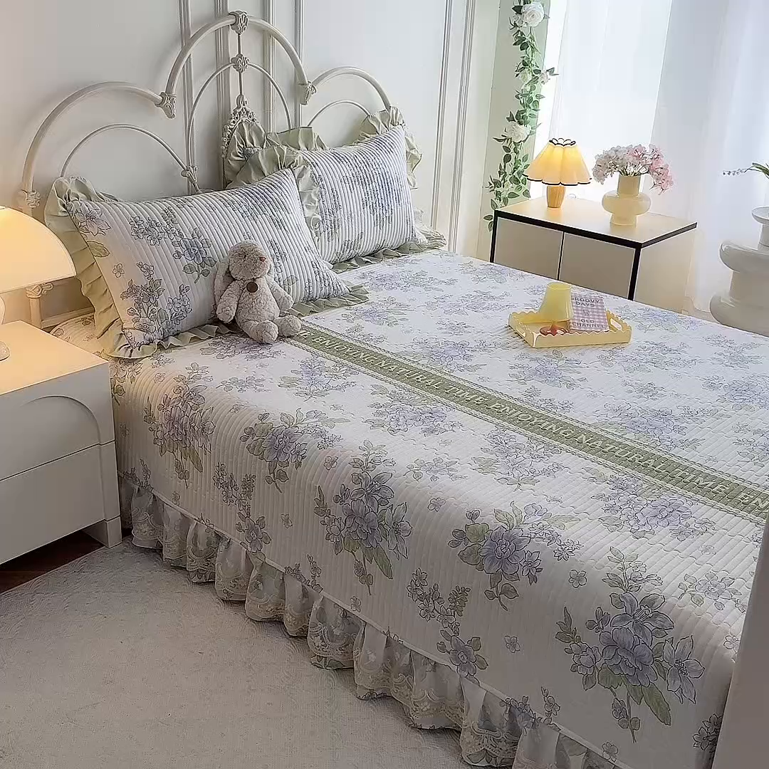 91家纺网 家纺一手货源 找家纺 （总）美达家纺 2025新款全棉防滑榻榻米床护垫（可定制）