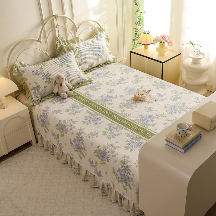 91家纺网 家纺一手货源 找家纺 （总）美达家纺 2025新款全棉防滑榻榻米床护垫（可定制）