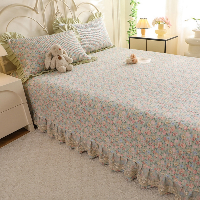 91家纺网 家纺一手货源 找家纺 （总）美达家纺 2025新款全棉防滑榻榻米床护垫（可定制）