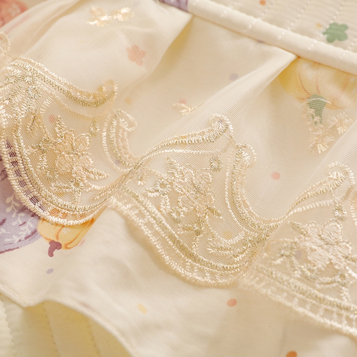 91家纺网 家纺一手货源 找家纺 美达家纺 2025新款全棉防滑榻榻米床护垫 贝贝南瓜