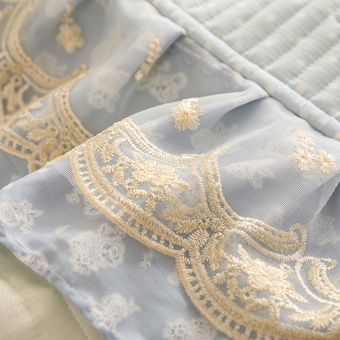 91家纺网 家纺一手货源 找家纺 美达家纺 2025新款全棉防滑榻榻米床护垫 暮风寻蝶