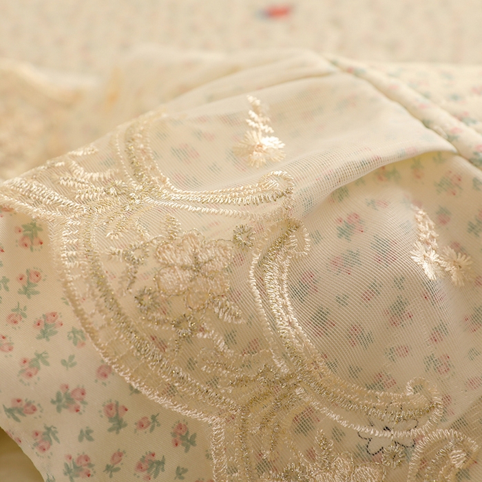 91家纺网 家纺一手货源 找家纺 美达家纺 2025新款全棉防滑榻榻米床护垫 奶呼兔兔-米