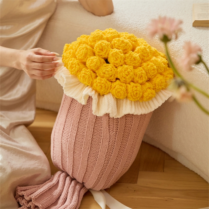 91家纺网 家纺一手货源 找家纺 （总）暖绵绵2025新款花束毯星河（最低零售价：小号116元，大号167元）