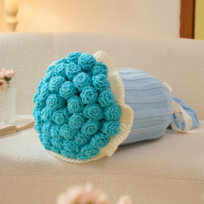 91家纺网 家纺一手货源 找家纺 暖绵绵2025新款花束毯星河（最低零售价：小号116元，大号167元） 星河-浅蓝