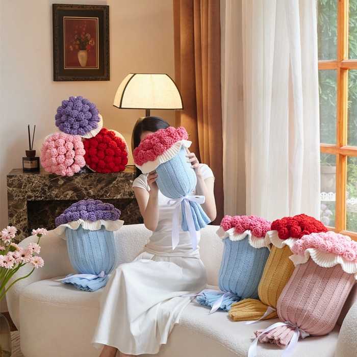 91家纺网 家纺一手货源 找家纺 暖绵绵2025新款花束毯星河（最低零售价：小号116元，大号167元） 星河-组合图