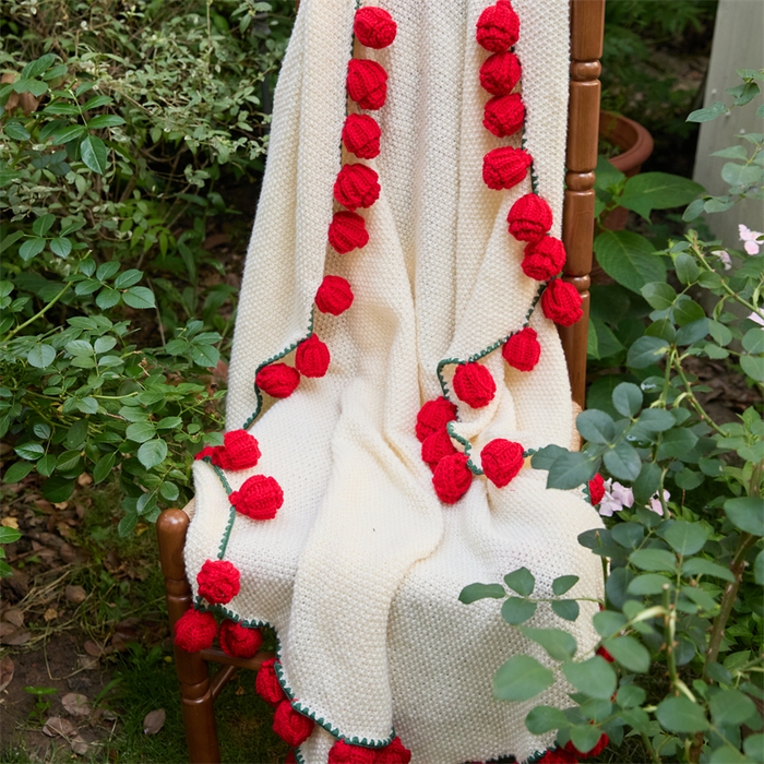 91家纺网 家纺一手货源 找家纺 （总）暖绵绵2025新款卡莎花束毯最低零售价：小号111元、大号145元