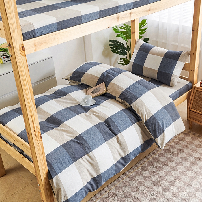 91家纺网 家纺一手货源 找家纺 （总）斯尔顿 2025新款全棉小清新款学生三件套