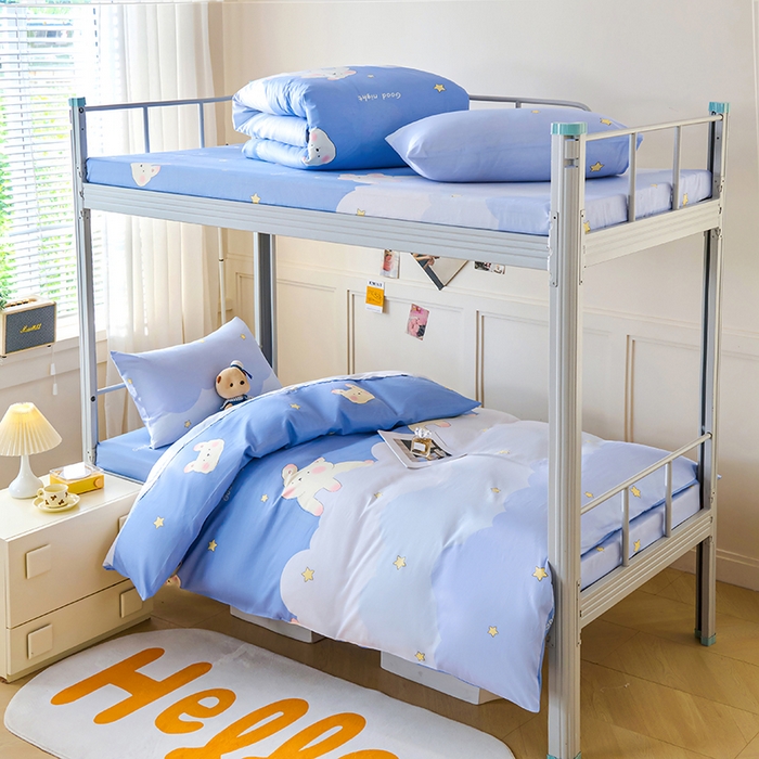 91家纺网 家纺一手货源 找家纺 （总）斯尔顿 2025新款全棉小清新款学生三件套