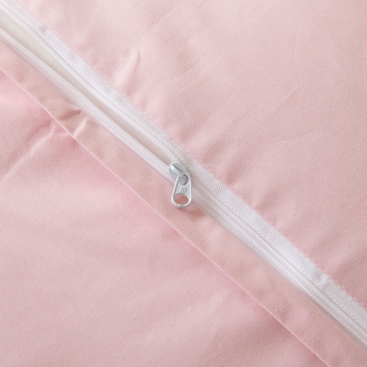 91家纺网 家纺一手货源 找家纺 乐美家纺 2025新款全棉纯棉纯色双拼多规格四件套 芝士黄+芍药粉