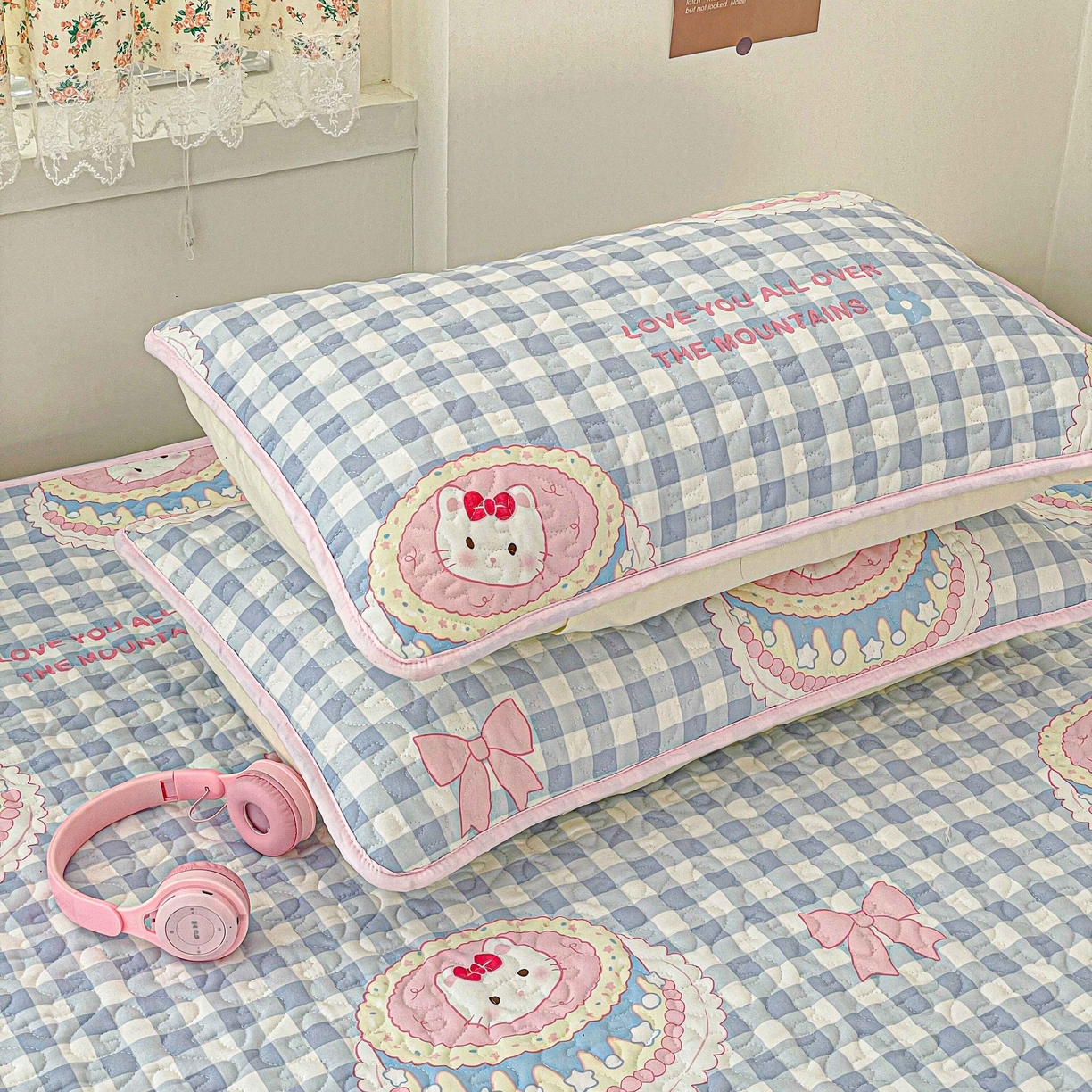 91家纺网 家纺一手货源 找家纺 （总）纽缦家纺 2025春夏新款A类水洗棉加棉枕套单枕套枕套单件