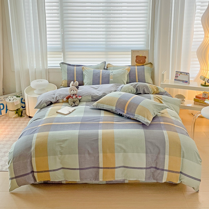 91家纺网 家纺一手货源 找家纺 （总）纽缦家纺 2025新款全棉纯棉斜纹印花四件套