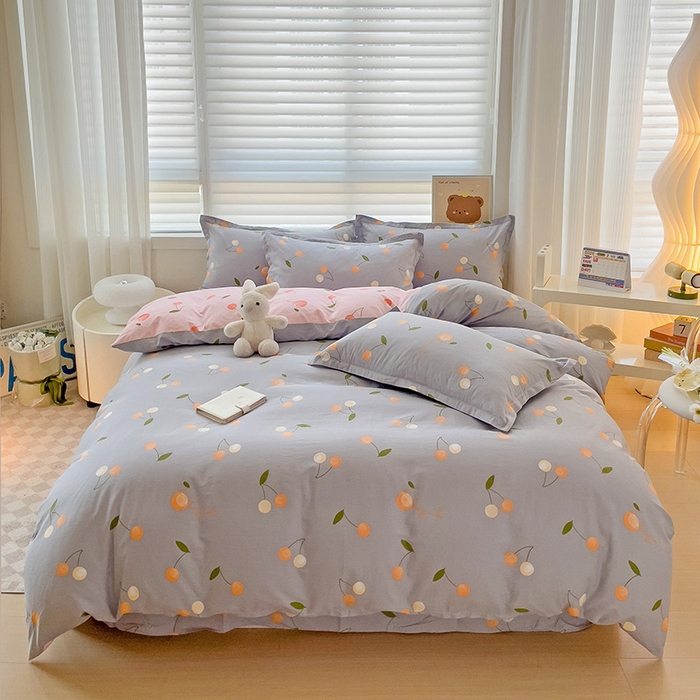 91家纺网 家纺一手货源 找家纺 （总）纽缦家纺 2025新款全棉纯棉斜纹印花四件套