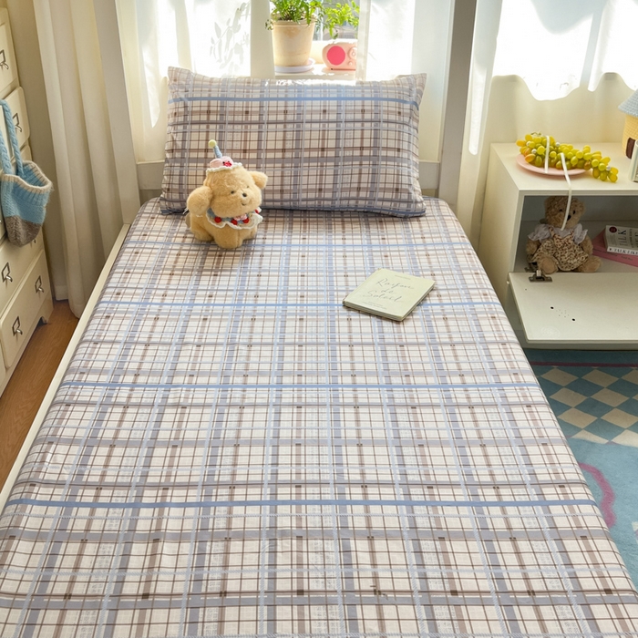 91家纺网 家纺一手货源 找家纺 寻米 2025新款全棉纯棉印花学生季学生单床笠单品床笠床笠单件 柏林小镇