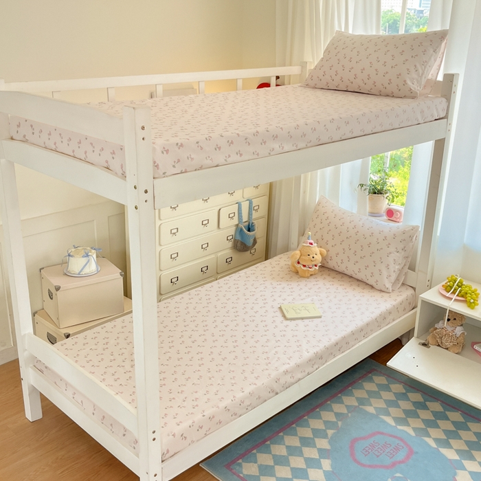 91家纺网 家纺一手货源 找家纺 寻米 2025新款全棉纯棉印花学生季学生单床笠单品床笠床笠单件 花漾