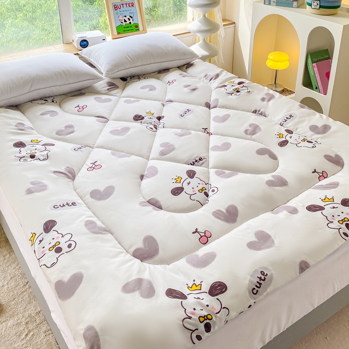 91家纺网 家纺一手货源 找家纺 （总）缦卡琳家纺 2025新款活性生态棉纤维床垫