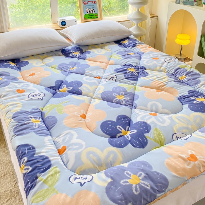 91家纺网 家纺一手货源 找家纺 （总）缦卡琳家纺 2025新款活性生态棉纤维床垫