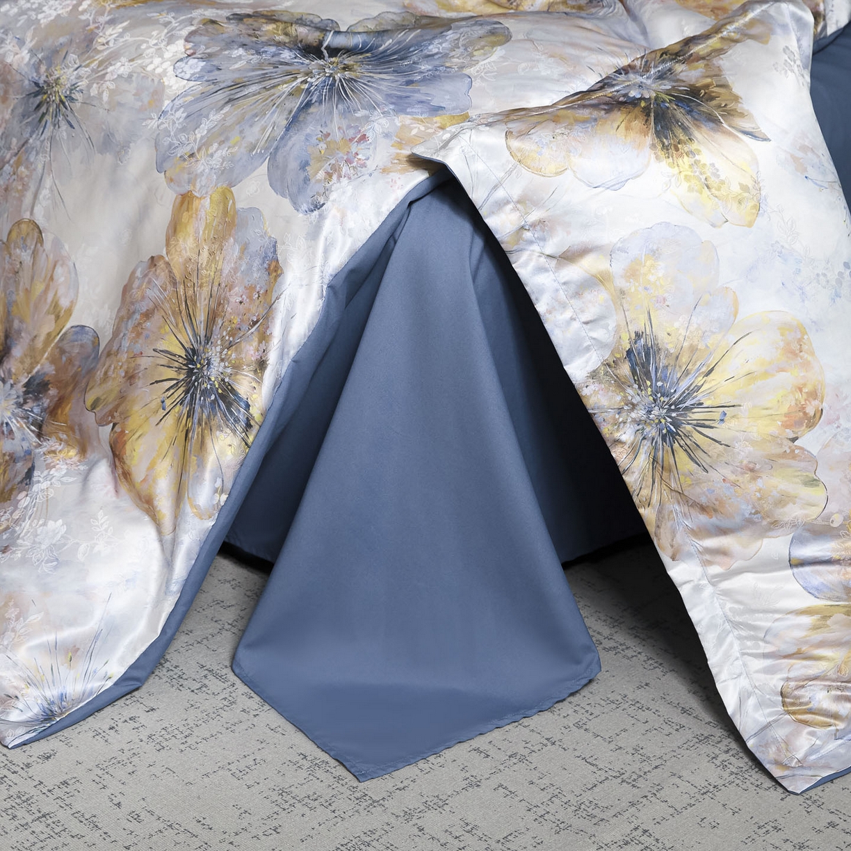 91家纺网 家纺一手货源 找家纺 （总）莱欧纳家纺 2025新款轻奢提花印花四件套