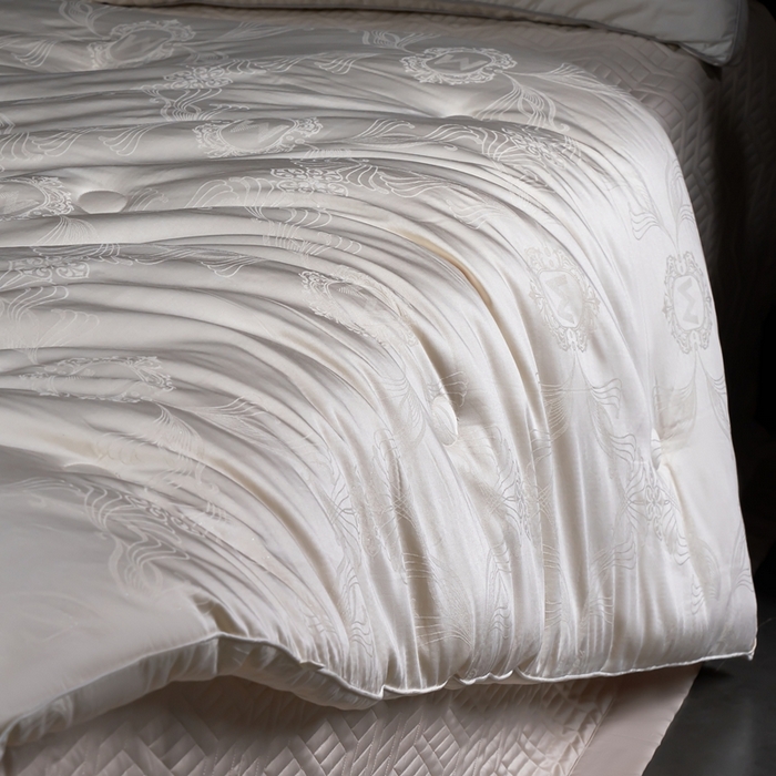 91家纺网 家纺一手货源 找家纺 （总）朴罗 （ 原岚图） 2025新款李官奇提花大豆被被子被芯