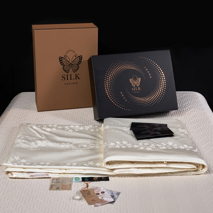 91家纺网 家纺一手货源 找家纺 （总）朴罗 （ 原岚图） 2025新款天然有机蚕丝被被子被芯