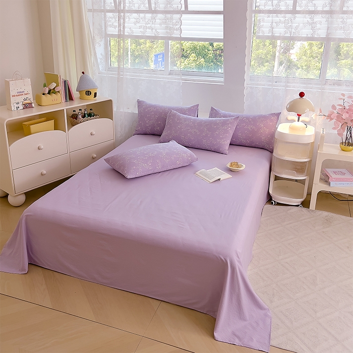 91家纺网 家纺一手货源 找家纺 优品阁 2025新款云感皱皱纱四件套 梦华录