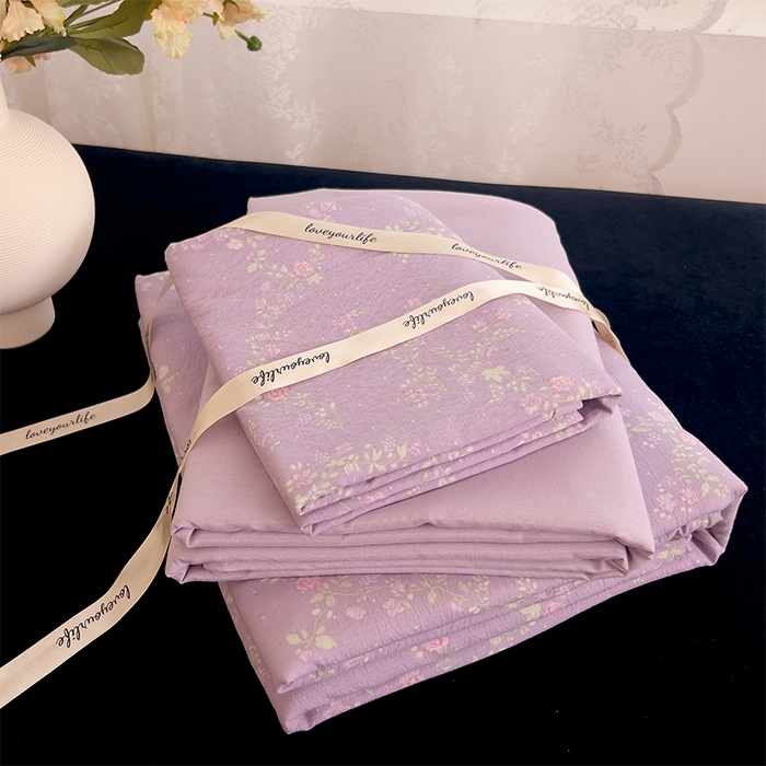 优品阁 2025新款云感皱皱纱四件套 梦华录