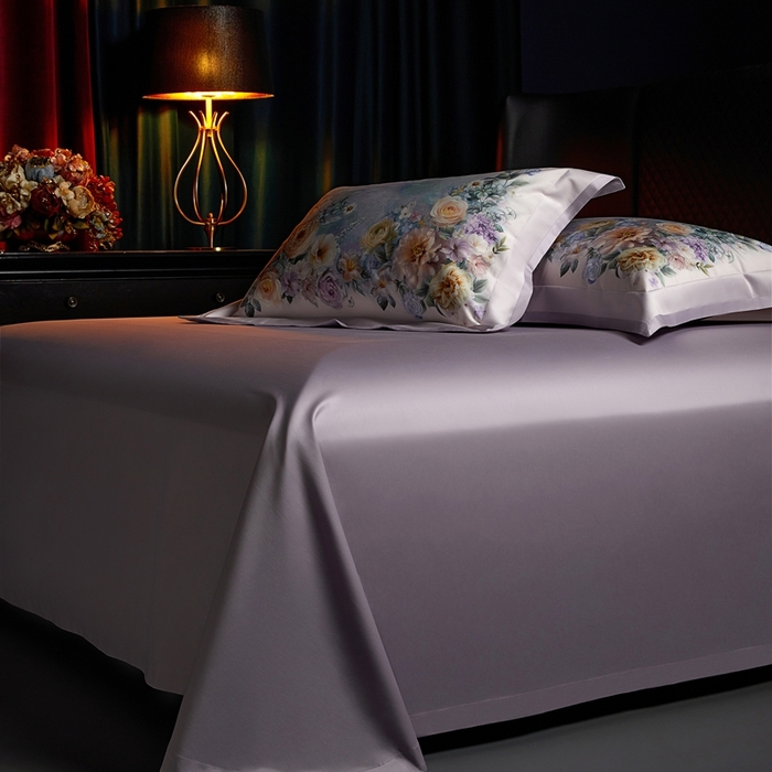 91家纺网 家纺一手货源 找家纺 （总）米多多 2025新款新疆长绒棉数码印花四件套-暗香