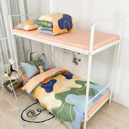 91家纺网 家纺一手货源 找家纺 （总）红馆 2025新款开学季三件套学生上下铺