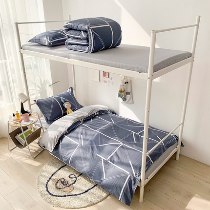 91家纺网 家纺一手货源 找家纺 （总）红馆 2025新款开学季三件套学生上下铺