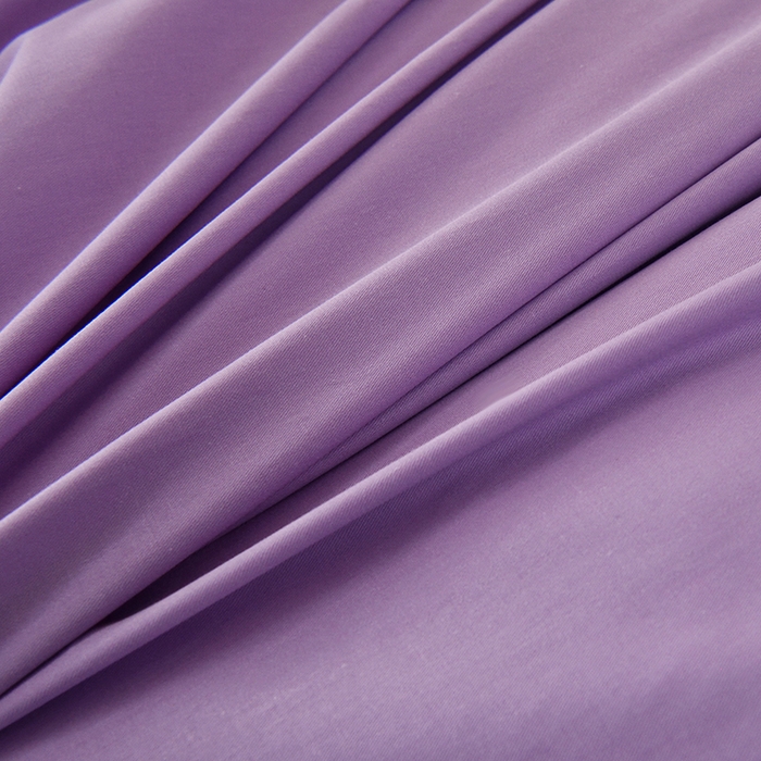 91家纺网 家纺一手货源 找家纺 启优家纺 2025新款13372全棉纯棉学生宿舍上下铺三件套 丁香紫