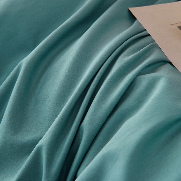 91家纺网 家纺一手货源 找家纺 启优家纺 2025新款13372全棉纯棉学生宿舍上下铺三件套 海茵蓝