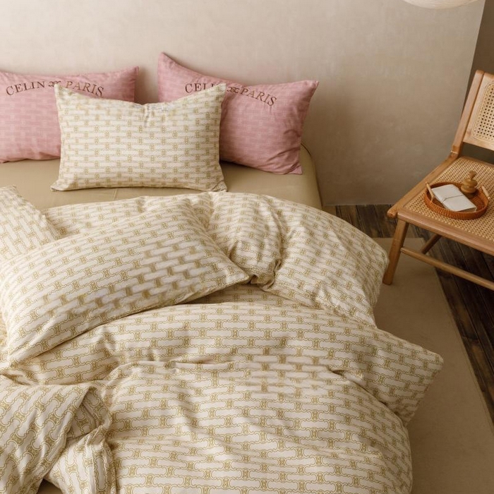 （总）棉生活家纺 2025新款北欧简约全棉磨毛四件套