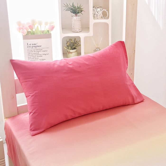 91家纺网 家纺一手货源 找家纺 启优家纺 2025新款13372全棉纯棉学生宿舍上下铺三件套 秘境-粉