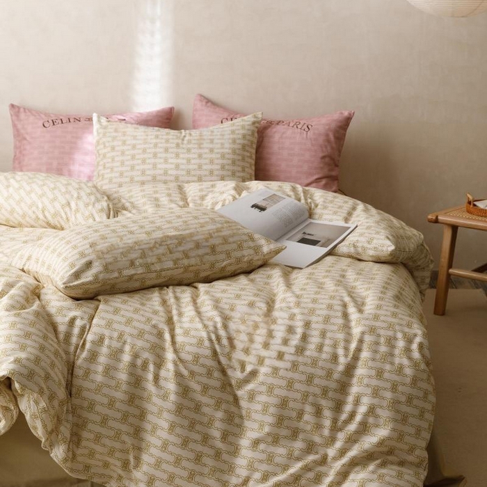 91家纺网 家纺一手货源 找家纺 （总）棉生活家纺 2025新款北欧简约全棉磨毛四件套