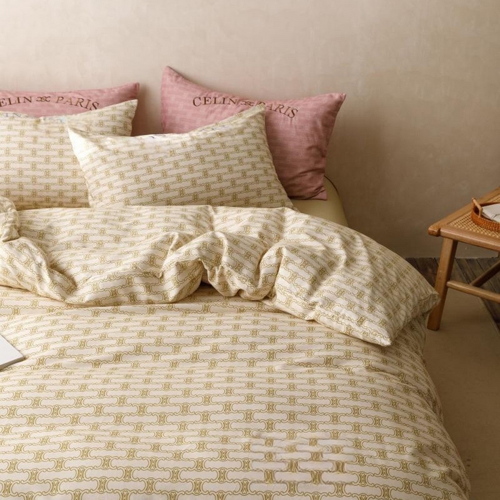 91家纺网 家纺一手货源 找家纺 棉生活家纺 2025新款北欧简约全棉磨毛四件套 艾可-米