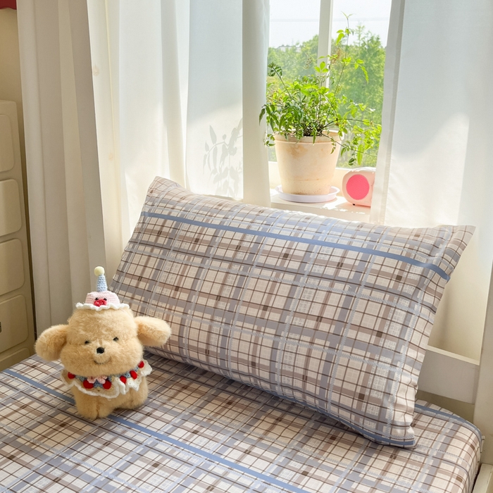 91家纺网 家纺一手货源 找家纺 寻米 2025新款全棉印花学生季学生三件套 柏林小镇