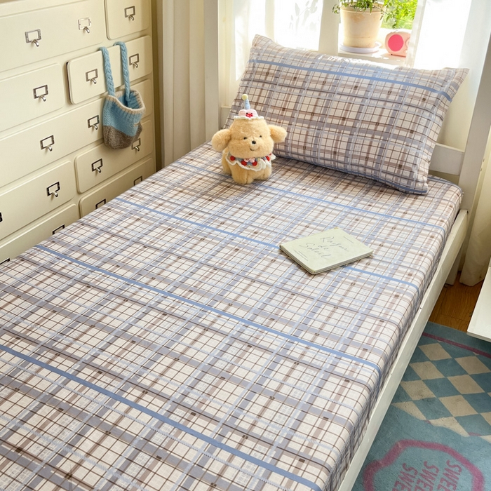 91家纺网 家纺一手货源 找家纺 寻米 2025新款全棉印花学生季学生三件套 柏林小镇