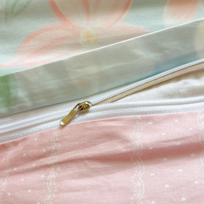 91家纺网 家纺一手货源 找家纺 寻米 2025新款全棉印花学生季学生三件套 春日暖阳-兰