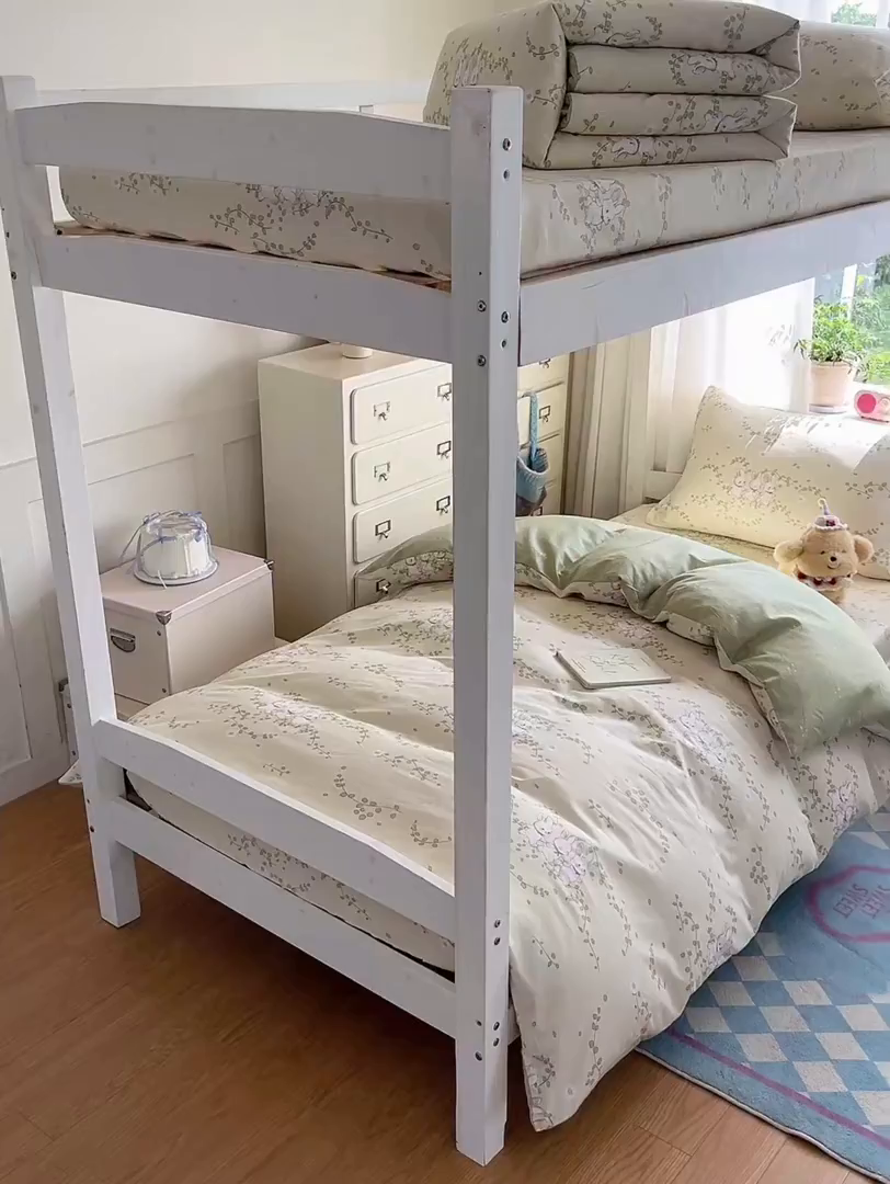 91家纺网 家纺一手货源 找家纺 寻米 2025新款全棉印花学生季学生三件套 花园小兔