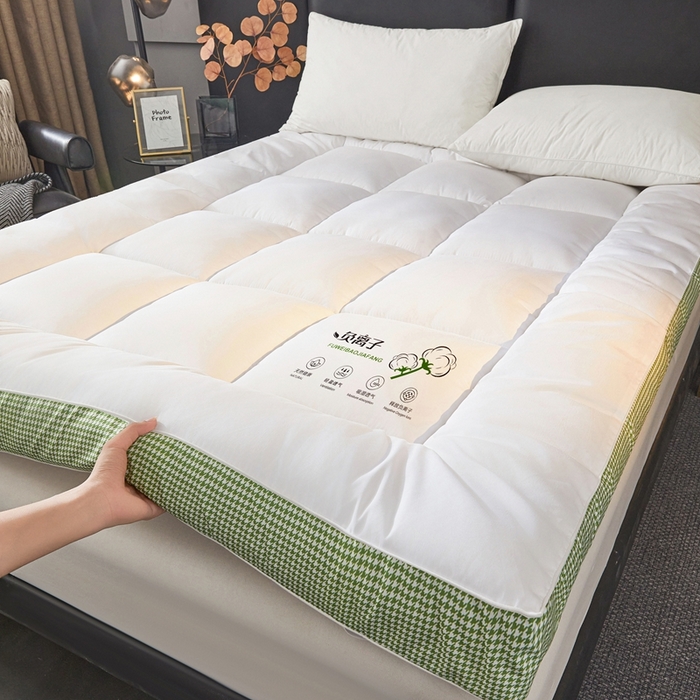 91家纺网 家纺一手货源 找家纺 （总）富威堡2025新款酒店家用卧室褥子租房专用单人学生床垫宿舍折叠加厚床垫软垫