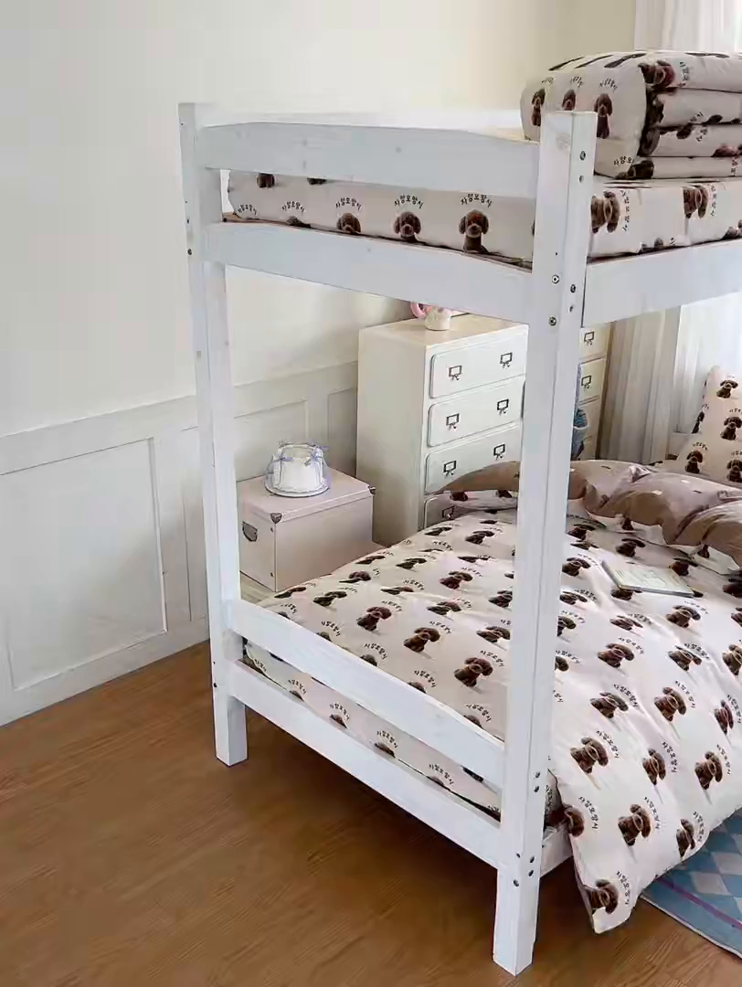 91家纺网 家纺一手货源 找家纺 寻米 2025新款全棉印花学生季学生三件套 小狗店长