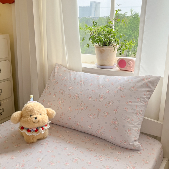 91家纺网 家纺一手货源 找家纺 寻米 2025新款全棉印花学生季学生三件套 紫罗兰