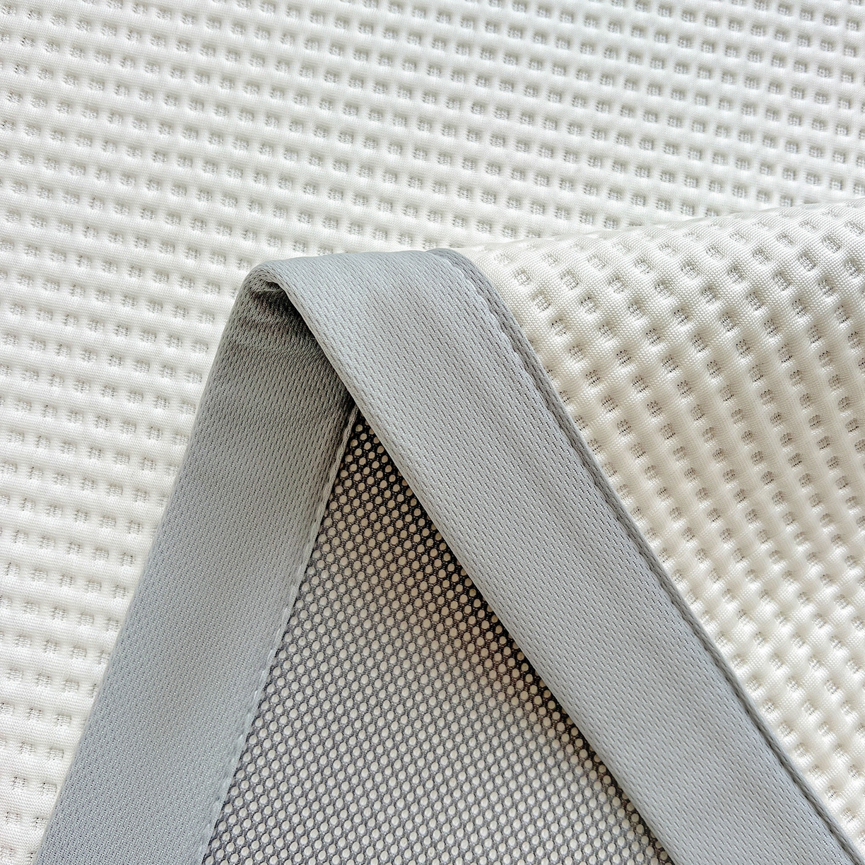 91家纺网 家纺一手货源 找家纺 慕尚家纺 2025新款冰豆豆带有乙纶刺绣凉席席子床席款 太棒了的兔-白 床席款