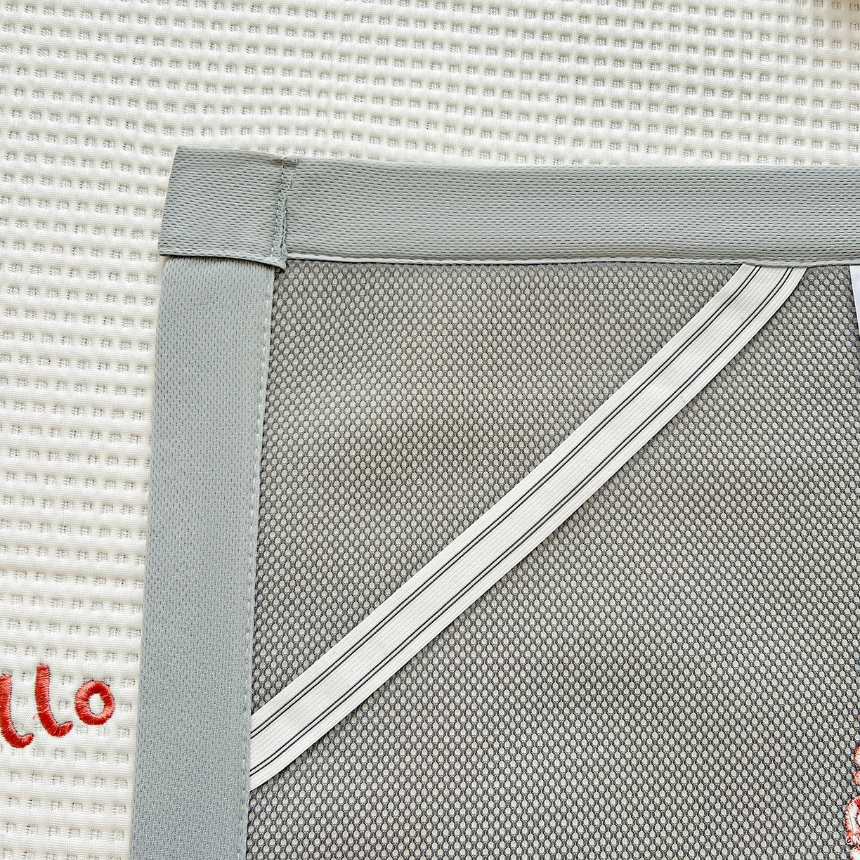 91家纺网 家纺一手货源 找家纺 慕尚家纺 2025新款冰豆豆带有乙纶刺绣凉席席子床席款 太棒了的兔-白 床席款