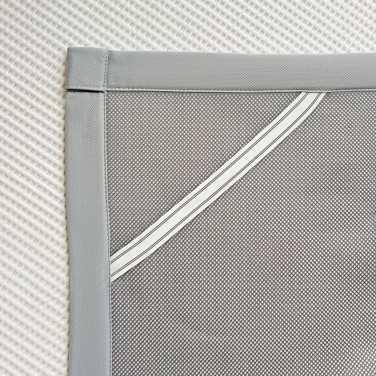 91家纺网 家纺一手货源 找家纺 慕尚家纺 2025新款冰豆豆带有乙纶刺绣凉席席子床席款 小小可爱兔 床席款