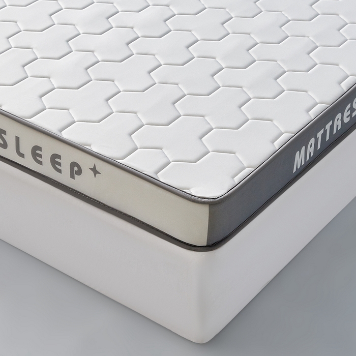 91家纺网 家纺一手货源 找家纺 （总）一禾 2025新款立体纯色海绵牛奶丝床垫-成人床垫