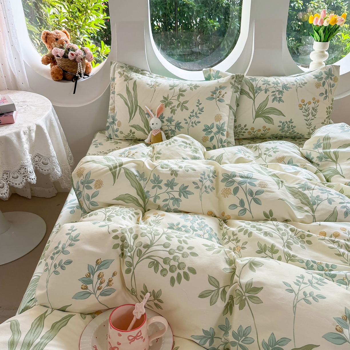 91家纺网 家纺一手货源 找家纺 壹贝家纺2025新款全棉四件套 绿野仙踪