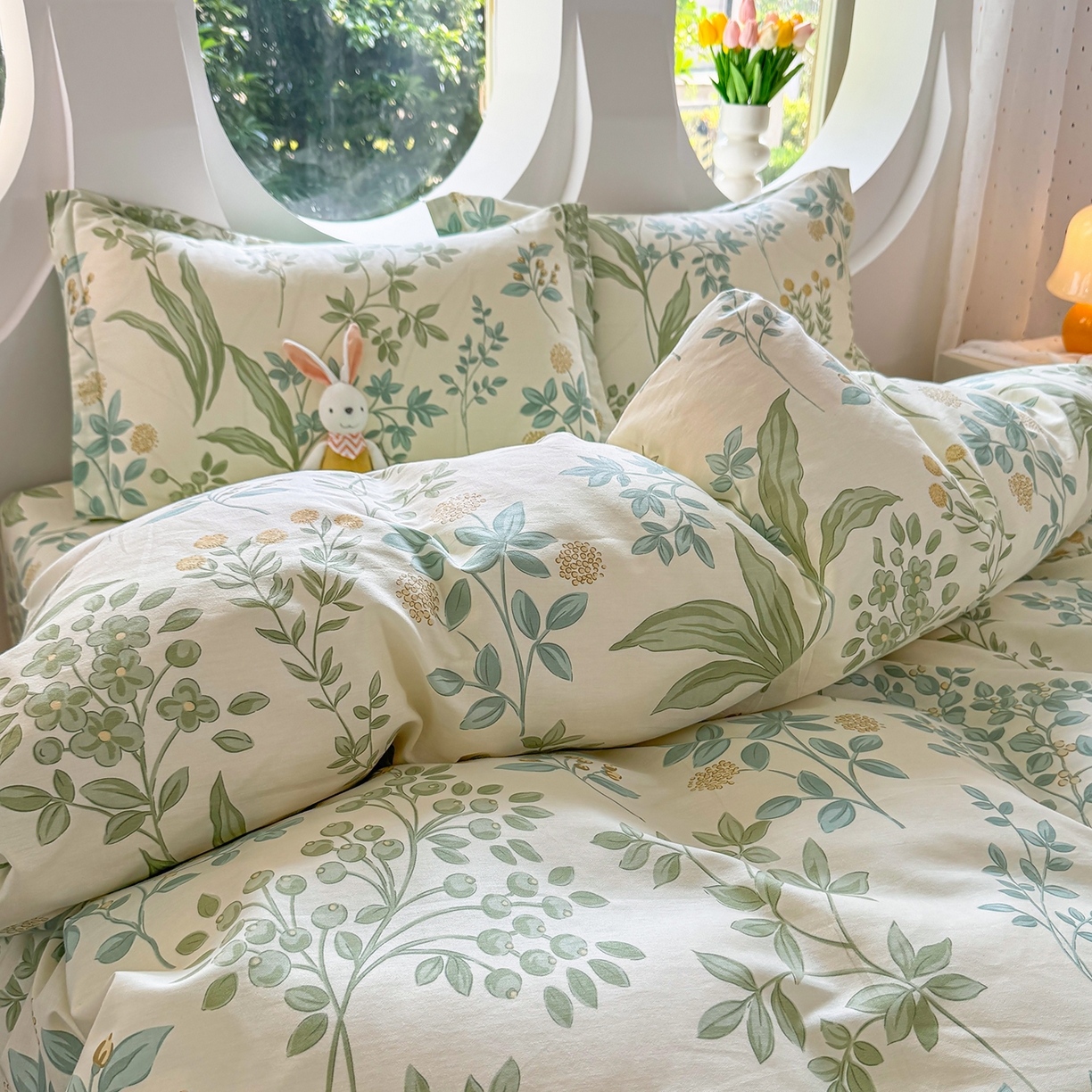 91家纺网 家纺一手货源 找家纺 壹贝家纺2025新款全棉四件套 绿野仙踪