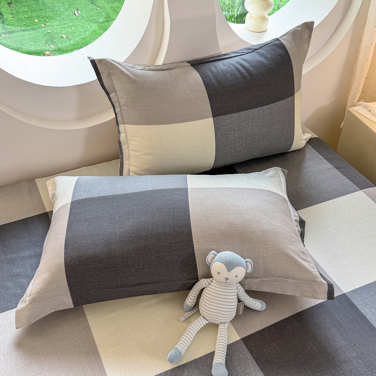 91家纺网 家纺一手货源 找家纺 壹贝家纺2025新款全棉四件套 南山南