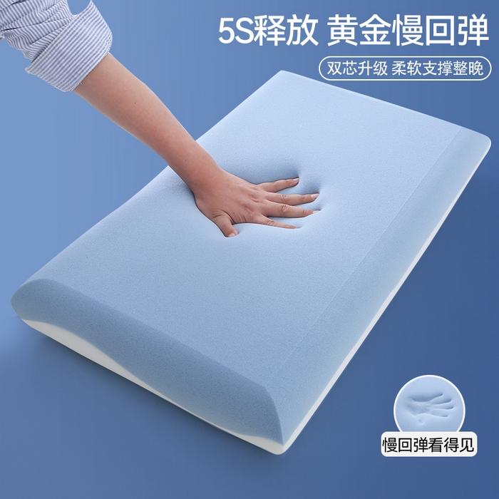 91家纺网 家纺一手货源 找家纺 咏绒家纺工厂店 2025新款永不断货亚朵酒店星球同款双芯三芯枕头枕芯 二代双芯枕头10cm 42*70cm